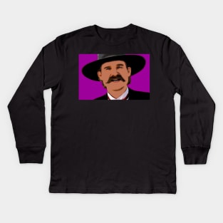 kurt russell Kids Long Sleeve T-Shirt